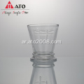 ويسكي زجاج كلاسيكي كأس زجاجي شفاف